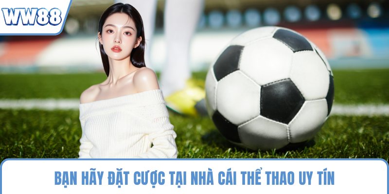 Bạn hãy đặt cược tại nhà cái thể thao uy tín